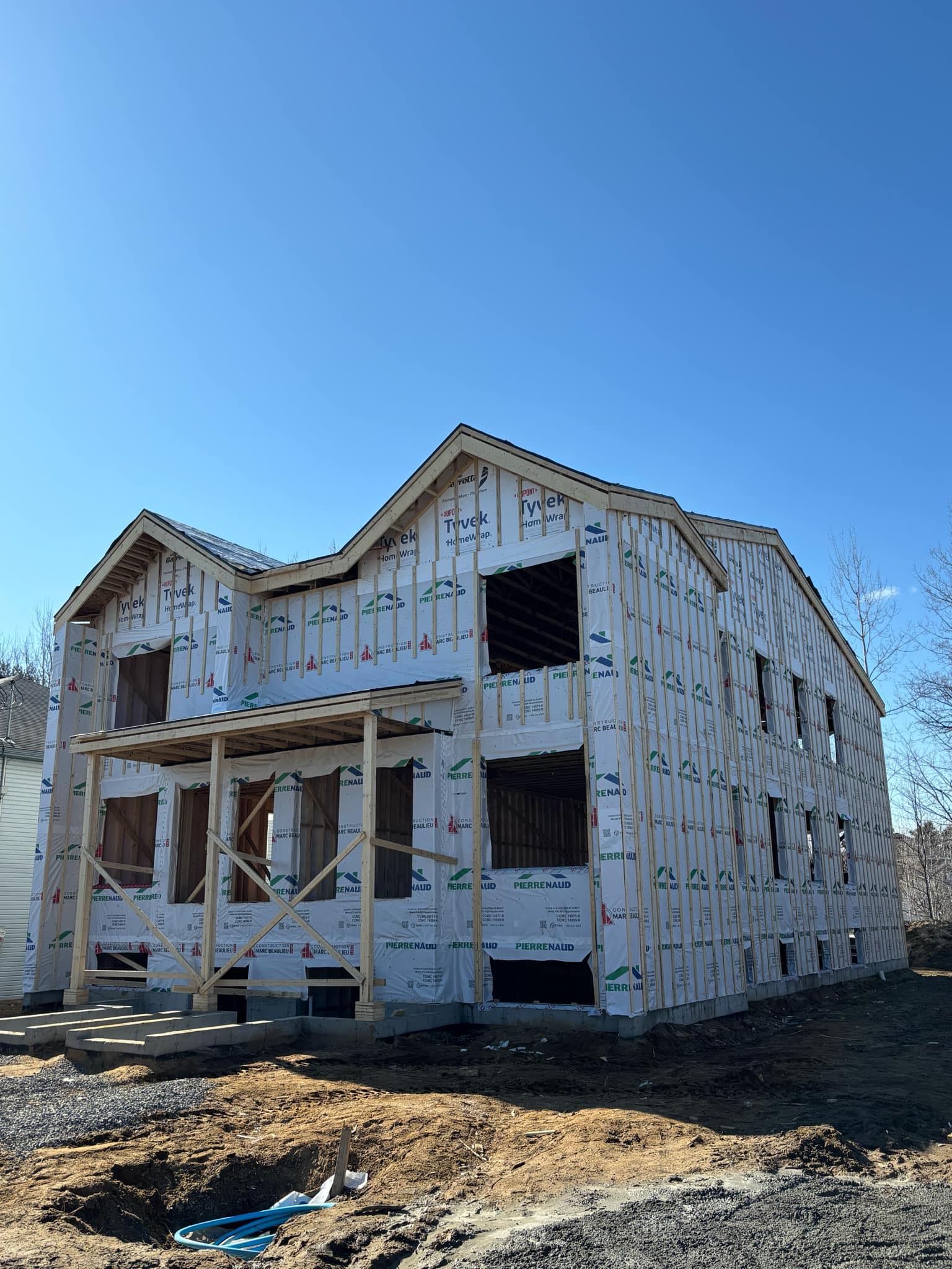 Construction 2 étages – Ossature bois